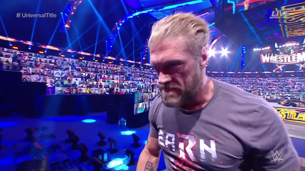 Edge was unhappy with Roman Reigns and Daniel Bryan at Fastlane