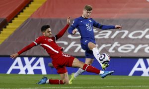 Ozan Kabak in action for Liverpool, who is now linked with Newcastle United. (GETTY Images)