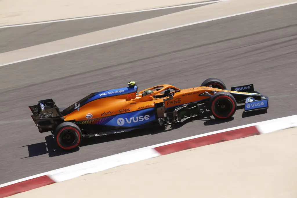McLaren finished third in the 2020 F1 constructor's championship