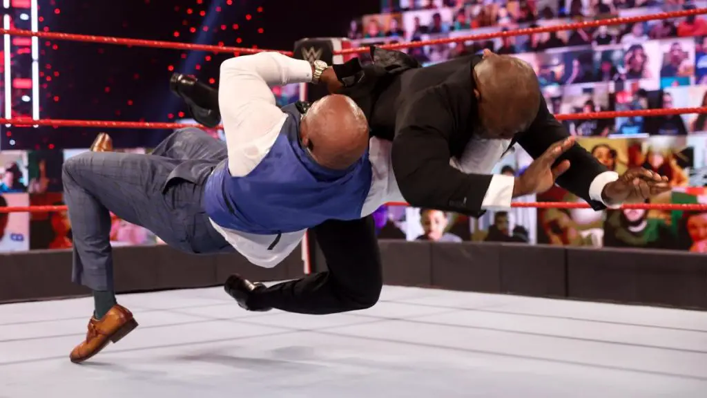 Bobby Lashley attacked Shelton Benjamin on Raw