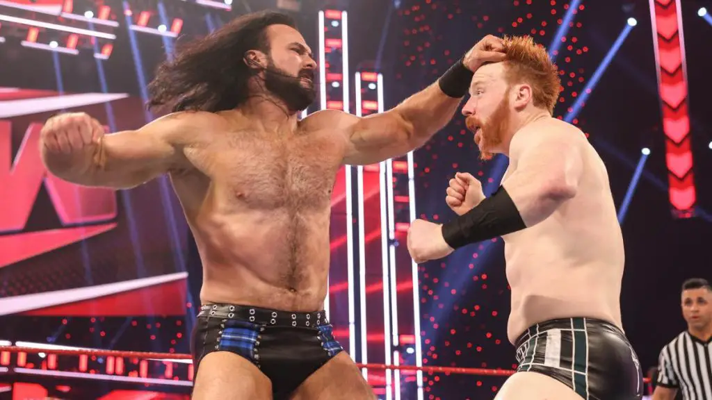 Sheamus and Drew McIntyre battled hard on Raw