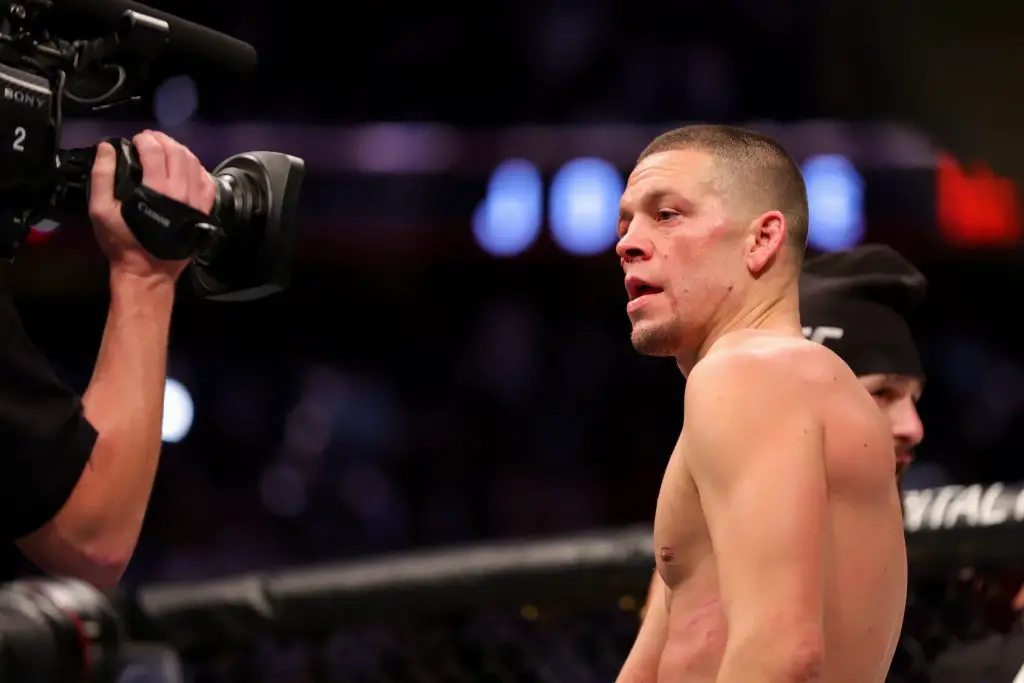 Nate Diaz slammed Conor McGregor wanting a new UFC belt