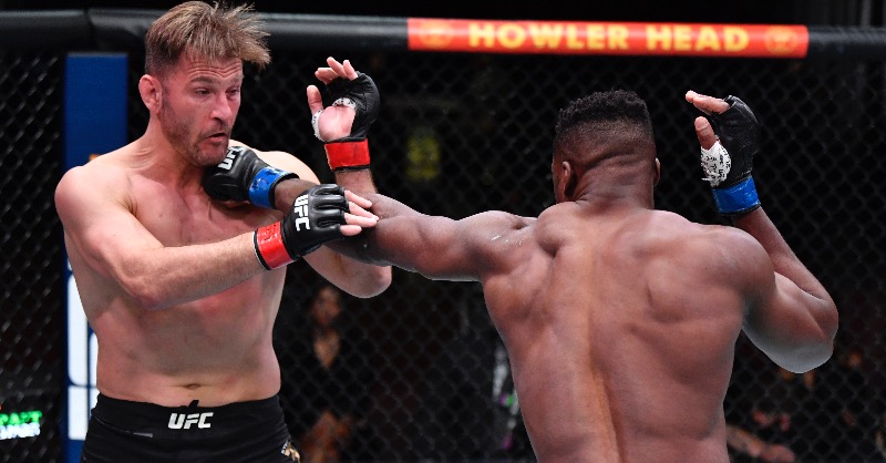 (Watch) Francis Ngannou folds Stipe Miocic with insane KO at UFC 260 1 Francis Ngannou became the UFC Heavyweight Champion at UFC 260