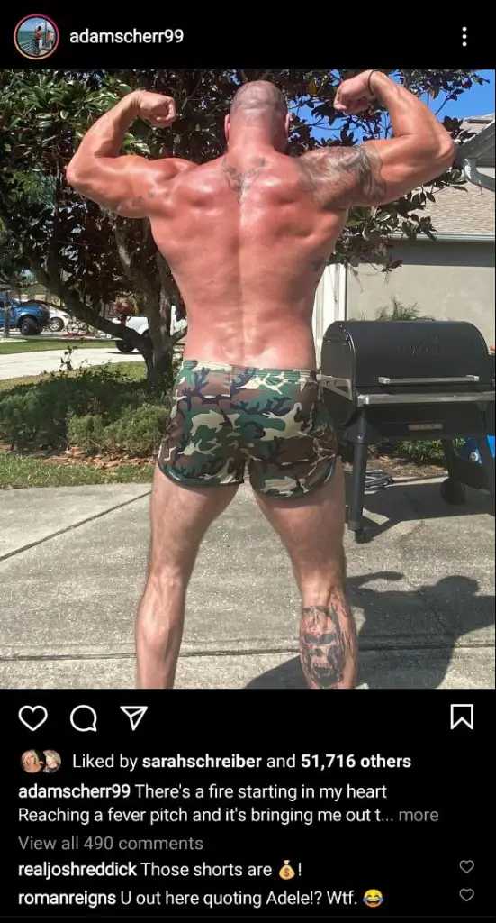 Roman Reigns taunts Braun Strowman on Instagram