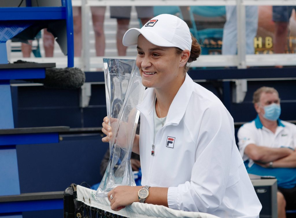 Ash Barty was rattled by Naomi Osaka ranking claims 1 Ashleigh Barty defeated Bianca Andreescu in the Miami Open final