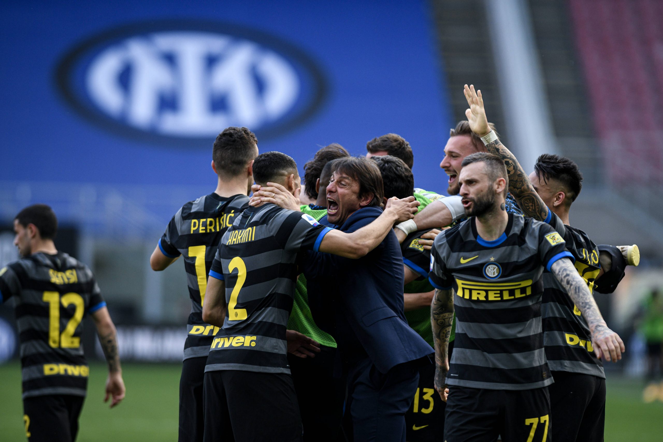 Inter Milan are on the brink of winning the Serie A. (imago Images)