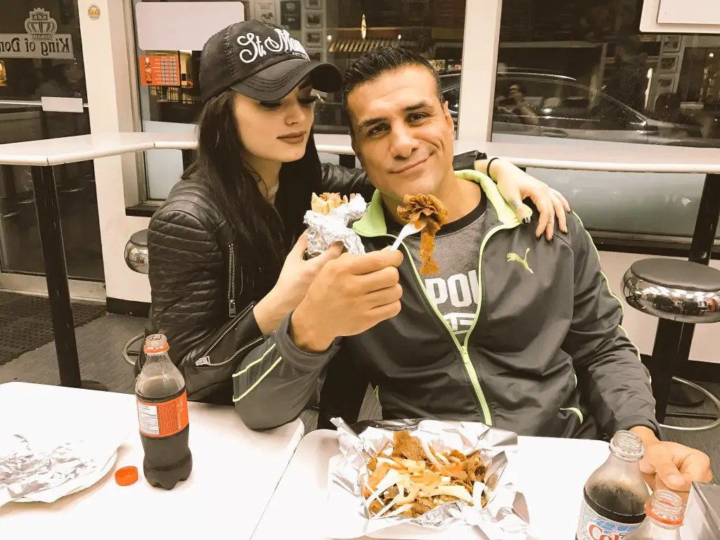 Paige and Alberto del Rio during their time together. (Image Credits: imcorp.jp via Google)