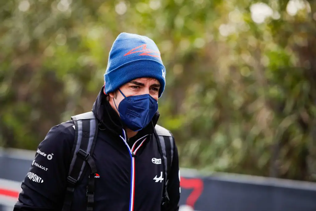 Fernando Alonso Alpine 1