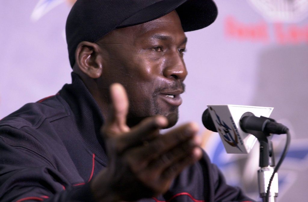 Michael Jordan retired thrice in his NBA career