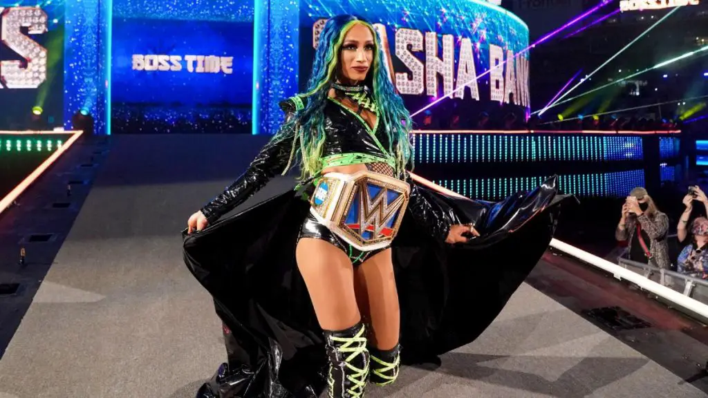Sasha Banks came into WrestleMania 37 as the SmackDown champion