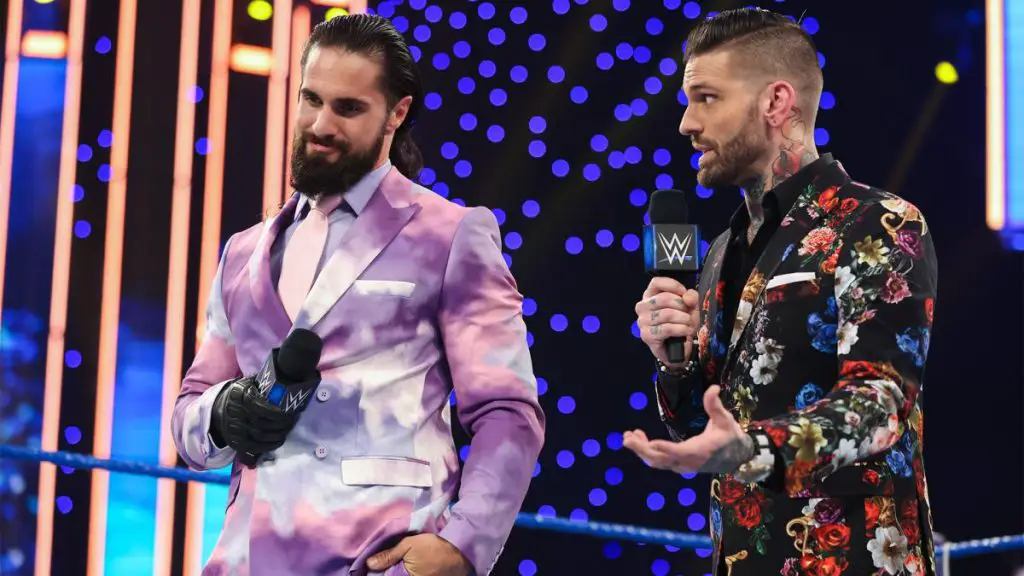 Seth Rollins has a ton of great jackets and suits