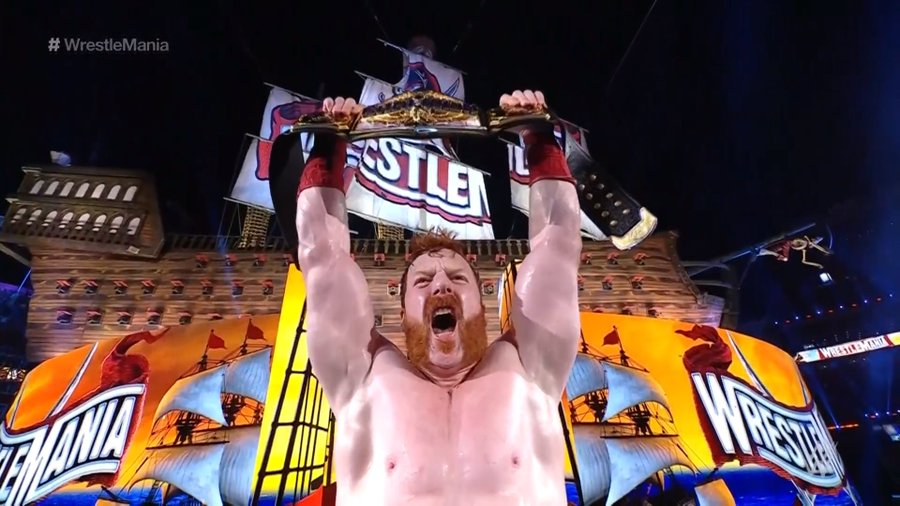 Sheamus is the new United States Champion after WrestleMania 37