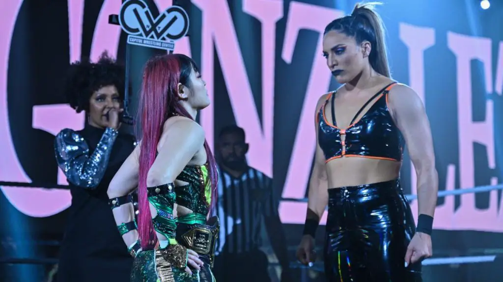 Raquel Gonzalez beat Io Shirai to become the new WWE NXT women's champion.