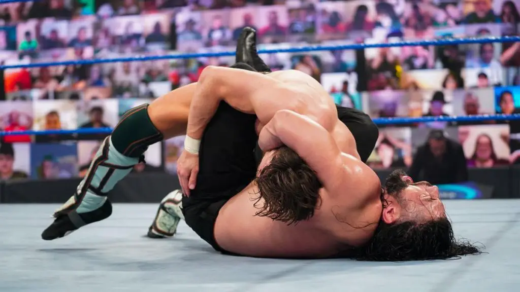 Roman Reigns defeated Daniel Bryan to banish him from SmackDown