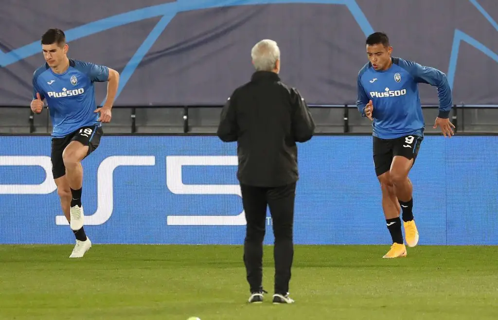 Luis Muriel and Ruslan Malinovsky are a threatening duo. (imago Images)