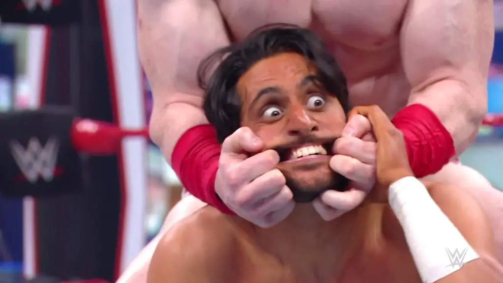 Mansoor RAW debut against Sheamus as he was on the end of a 'Dublin Smile' move WWE.