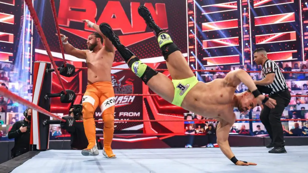 Angel Garza and Drew Gulak went head-to-head on WWE RAW this week.