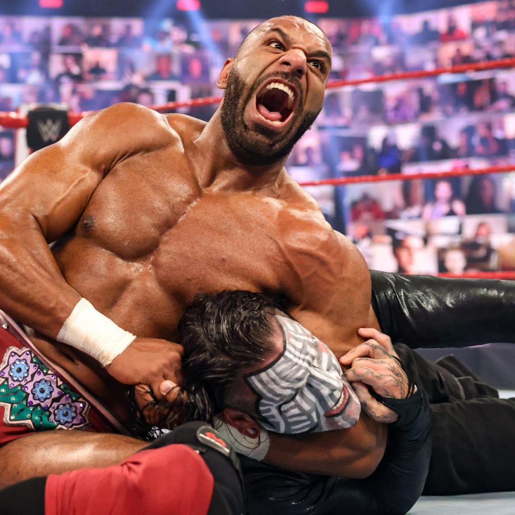 Jinder Mahal defeated Jeff Hardy on WWE Raw return