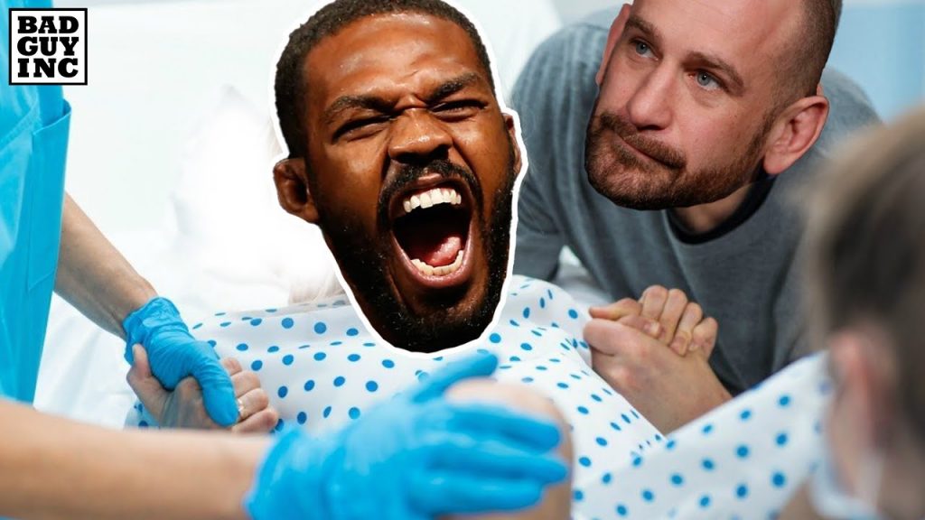 Jon Jones giving birth