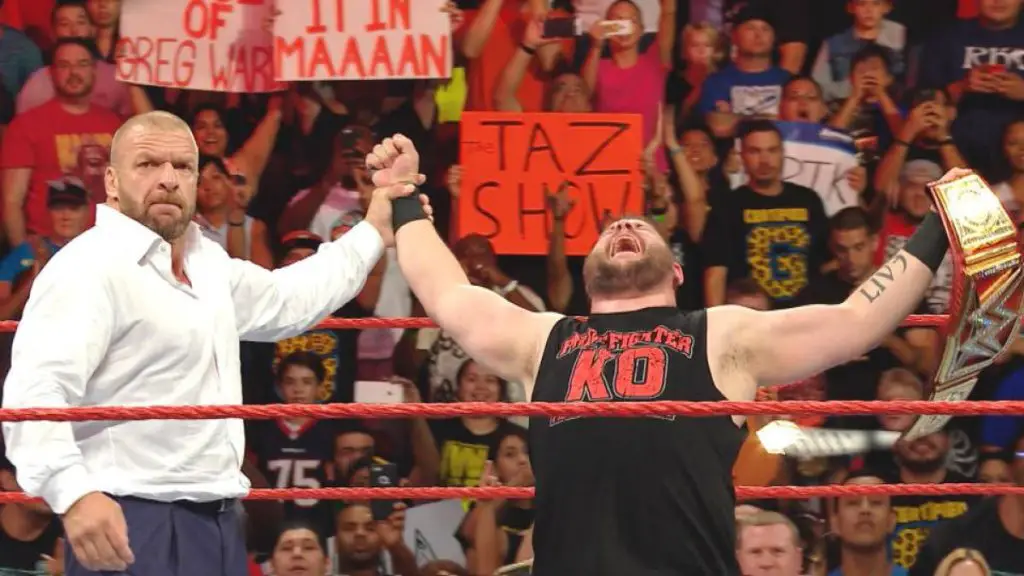 Kevin Owens won the WWE Universal Championship in 2016