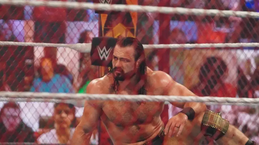 Drew McIntyre after losing to Bobby Lashley at Hell in a Cell