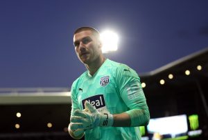 Sam Johnstone in action for West Bromwich Albion. (imago Images)