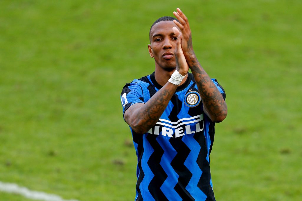 Ashley Young of Inter Milan is linked with a transfer move to Premier League club, Aston Villa.