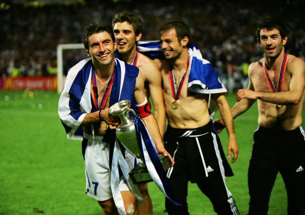 Greece won the UEFA Euros 2004. (imago Images)