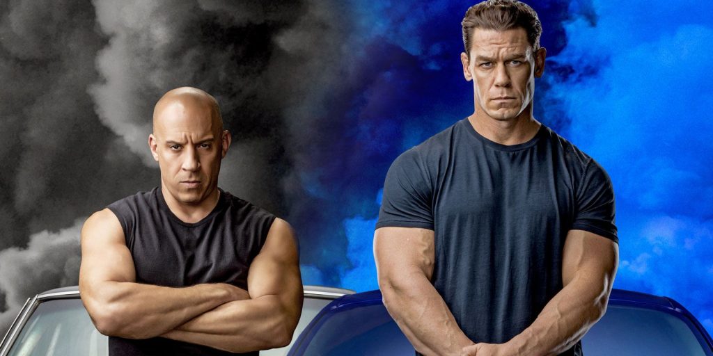 Cena is playing the bad guy in the latest edition of Fast and Furious
