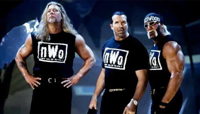 Hall was part of the nWo for years bringing him unfound success