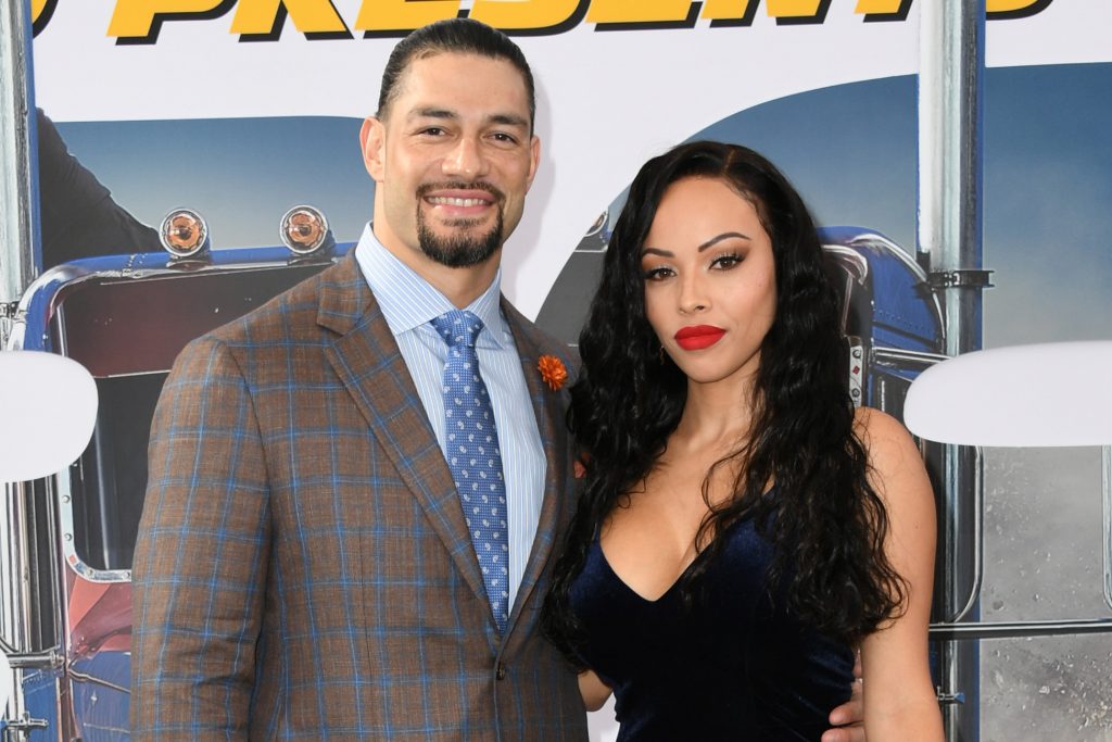 Roman Reigns with wife Galina Becker