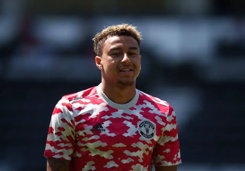Solskjaer can use Jesse Lingard (in picture), Juan Mata, and Donny van de Beek in the number 10 role.