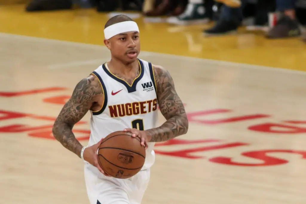 Isaiah Thomas for the Denver Nuggets