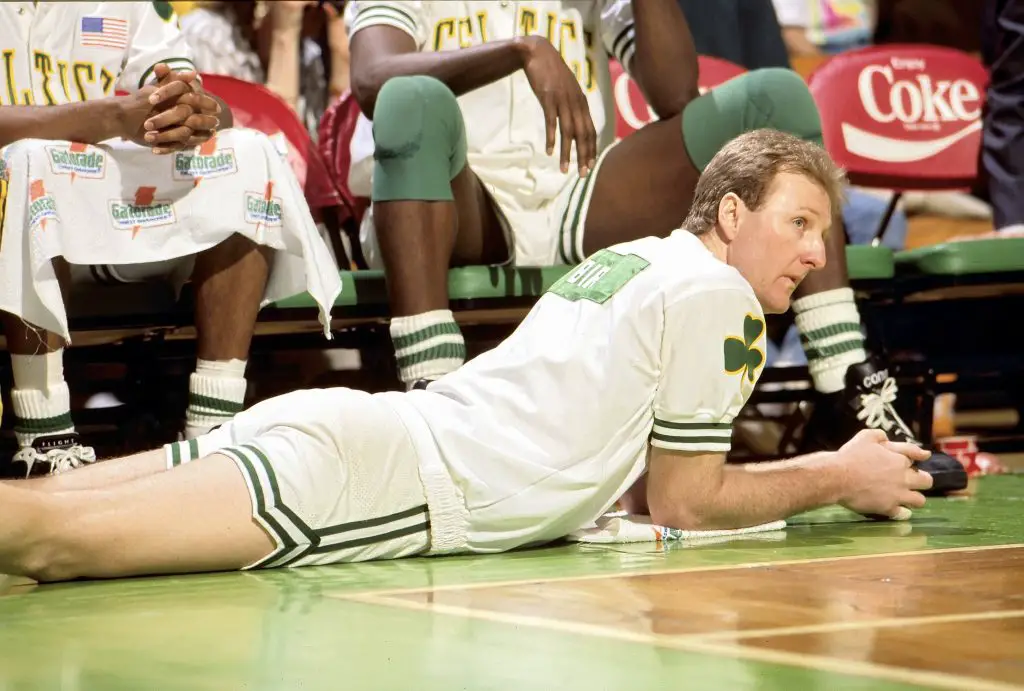 Larry Bird starred for the Boston Celtics