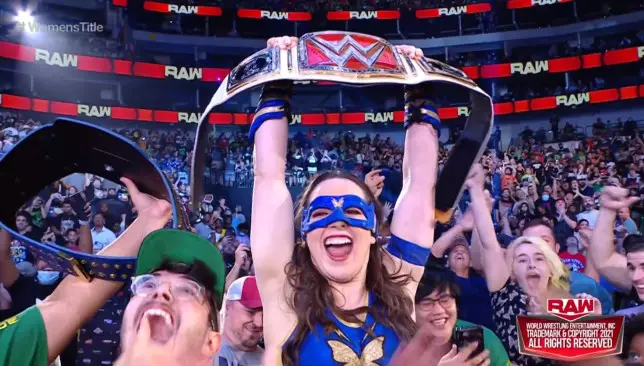 Nikki Ash RAW Women's Champion