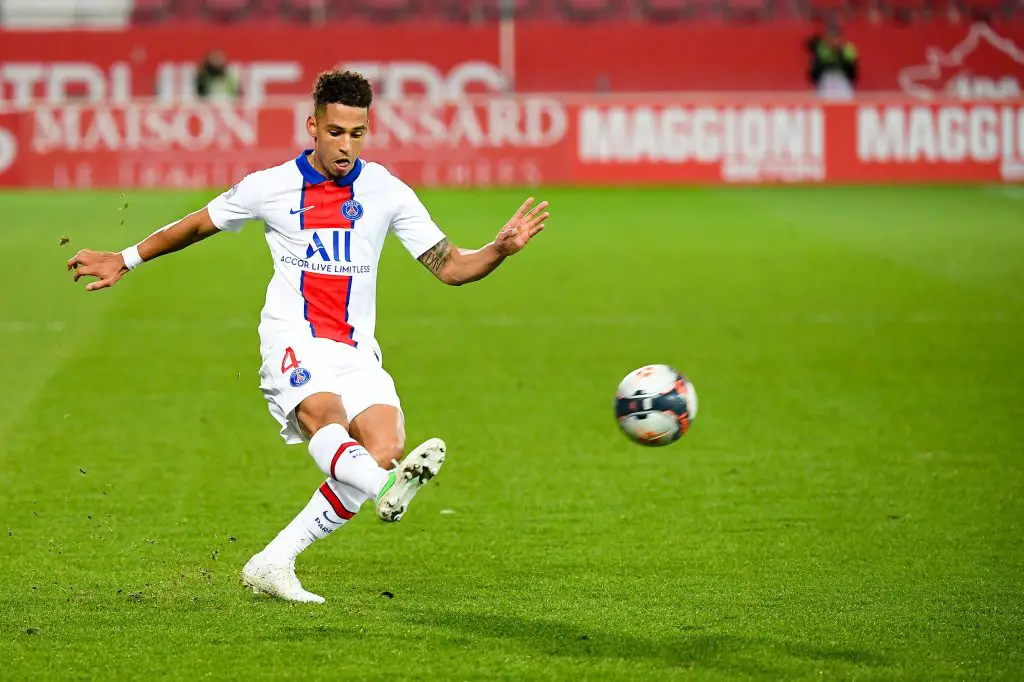 Thilo Kehrer of PSG is linked with a transfer move to Arsenal. 