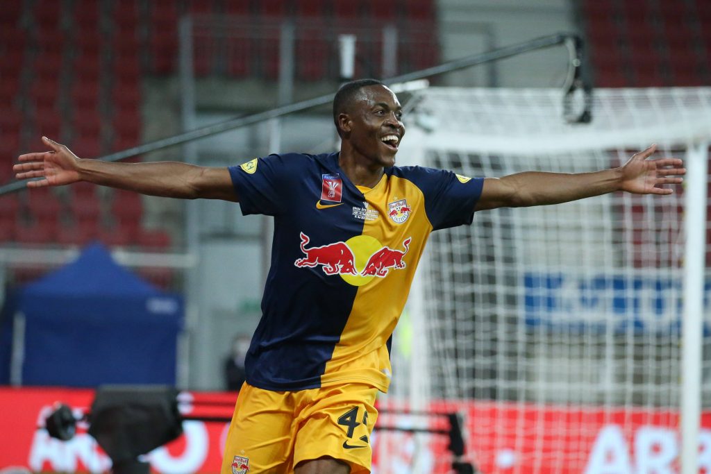 Enock Mwepu of RB Salzburg joins Brighton and Hove Albion.