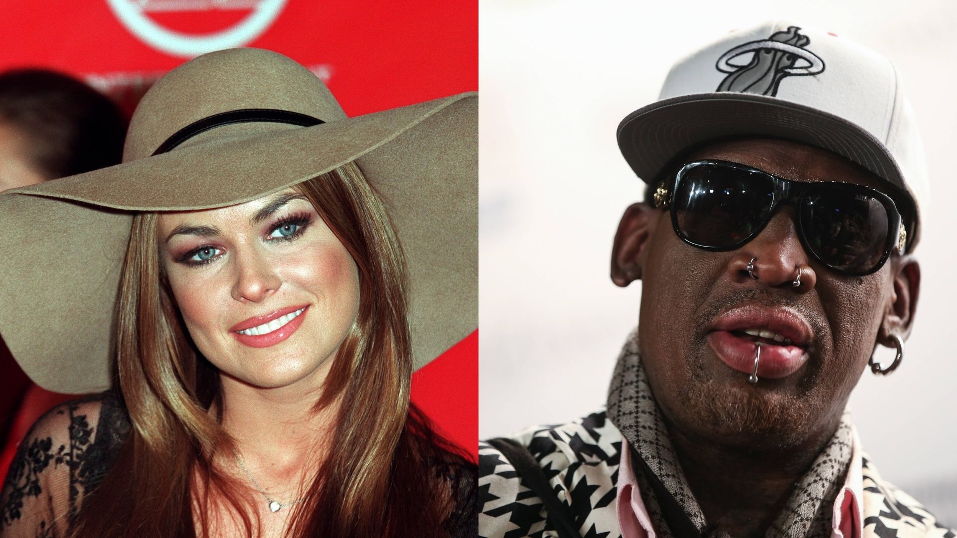 Dennis Rodman and Carmen Electra were in a relationship for a long time
