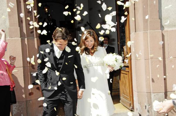  casamento de Mirka Federer 