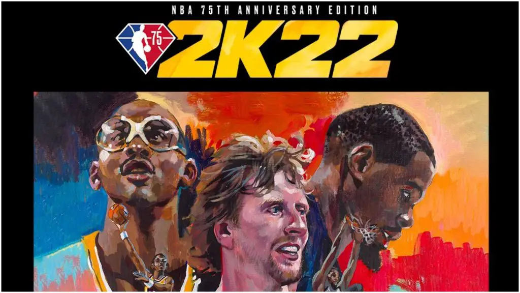 NBA 2K22 cover athlete