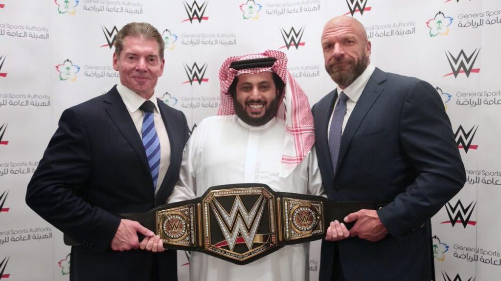 Vince McMahon is still active in WWE but Triple H has creative control 2 WWE Saudi Arabia