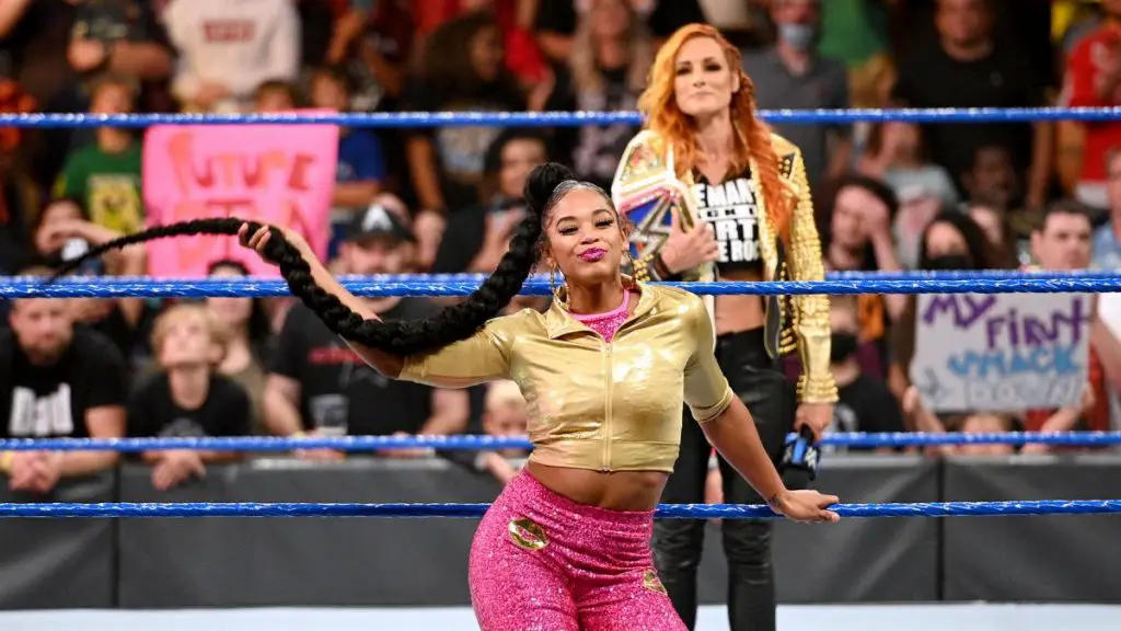 Bianca Belair is called the EST of WWE