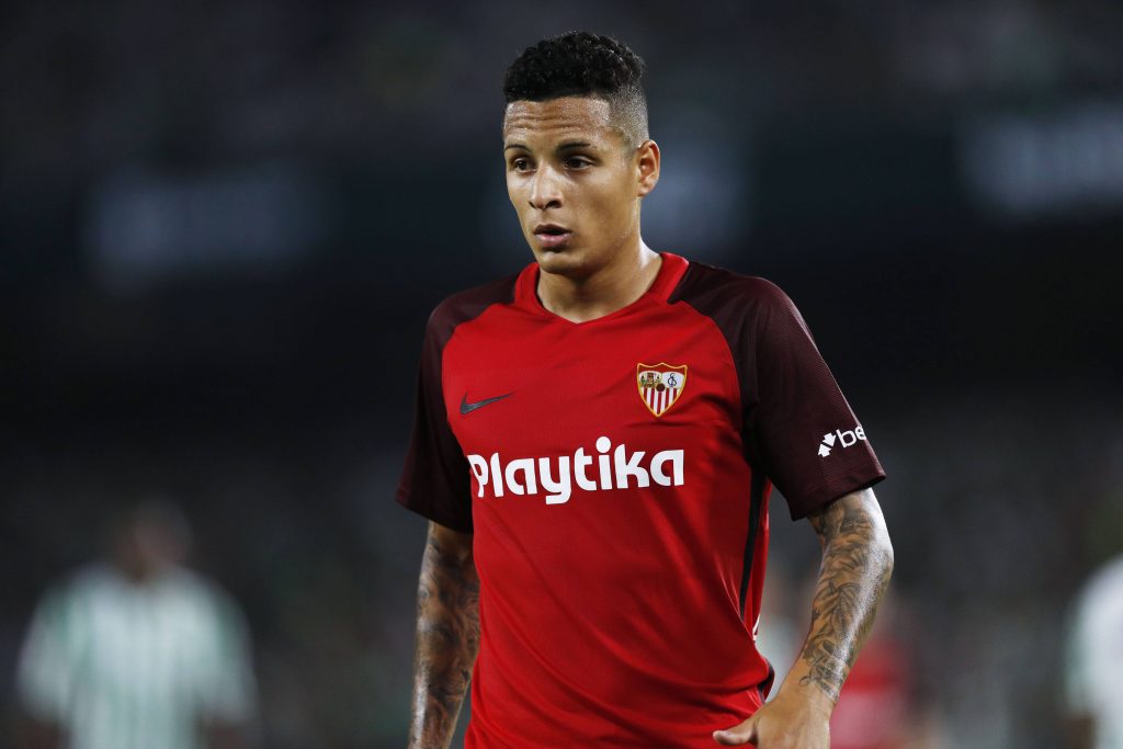 Guilherme Arana during his time at Sevilla.