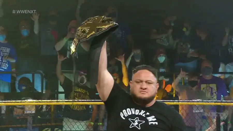 Samoa Joe is a 3-time NXT Champion