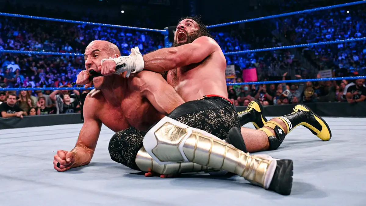 WWE news: Cesaro was brutally attacked by Seth Rollins with a chair during ...