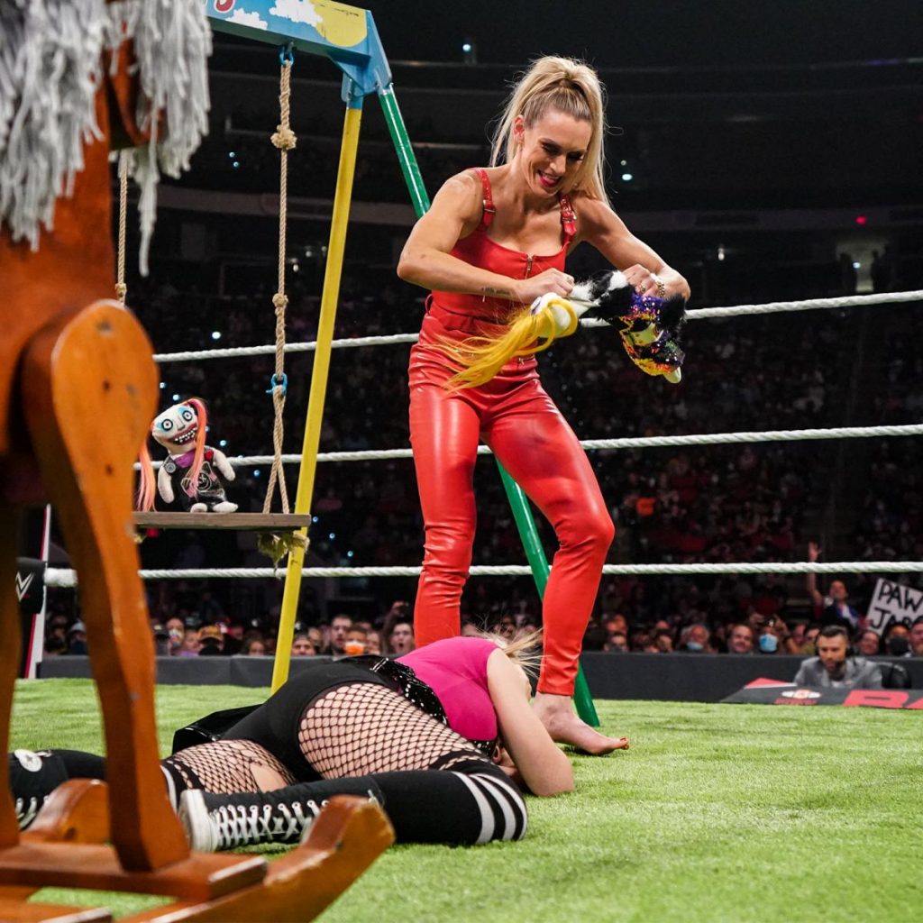 Charlotte destroys her Charly doll