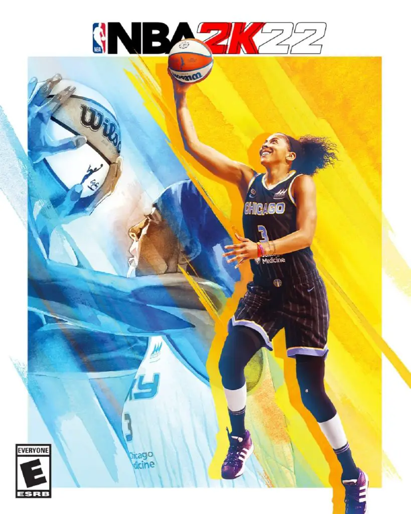 NBA 2K22 Cover WNBA 25th Anniv. Special Edition 1
