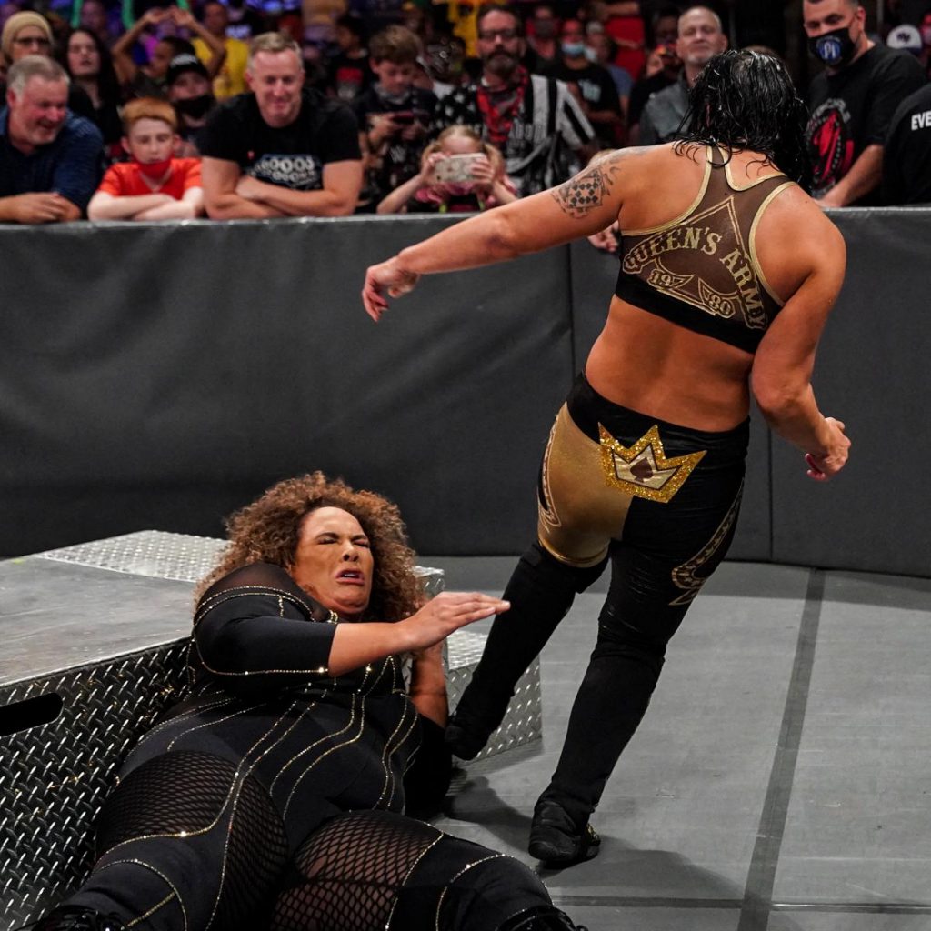 Shayna Baszler could have broken the arm of Nia Jax