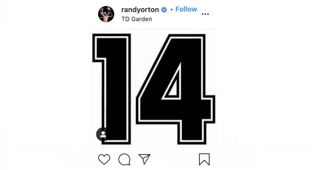 Randy Orton Instagram post
