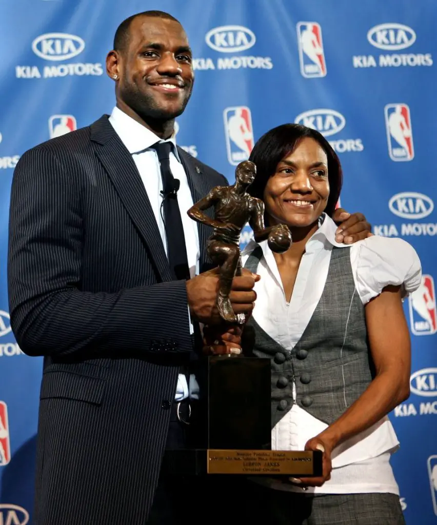 Gloria James is the mother of LeBron James